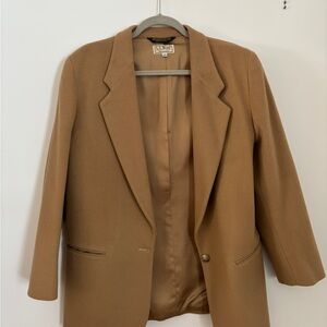 Vintage L.L.Bean Women's Tan Blazer